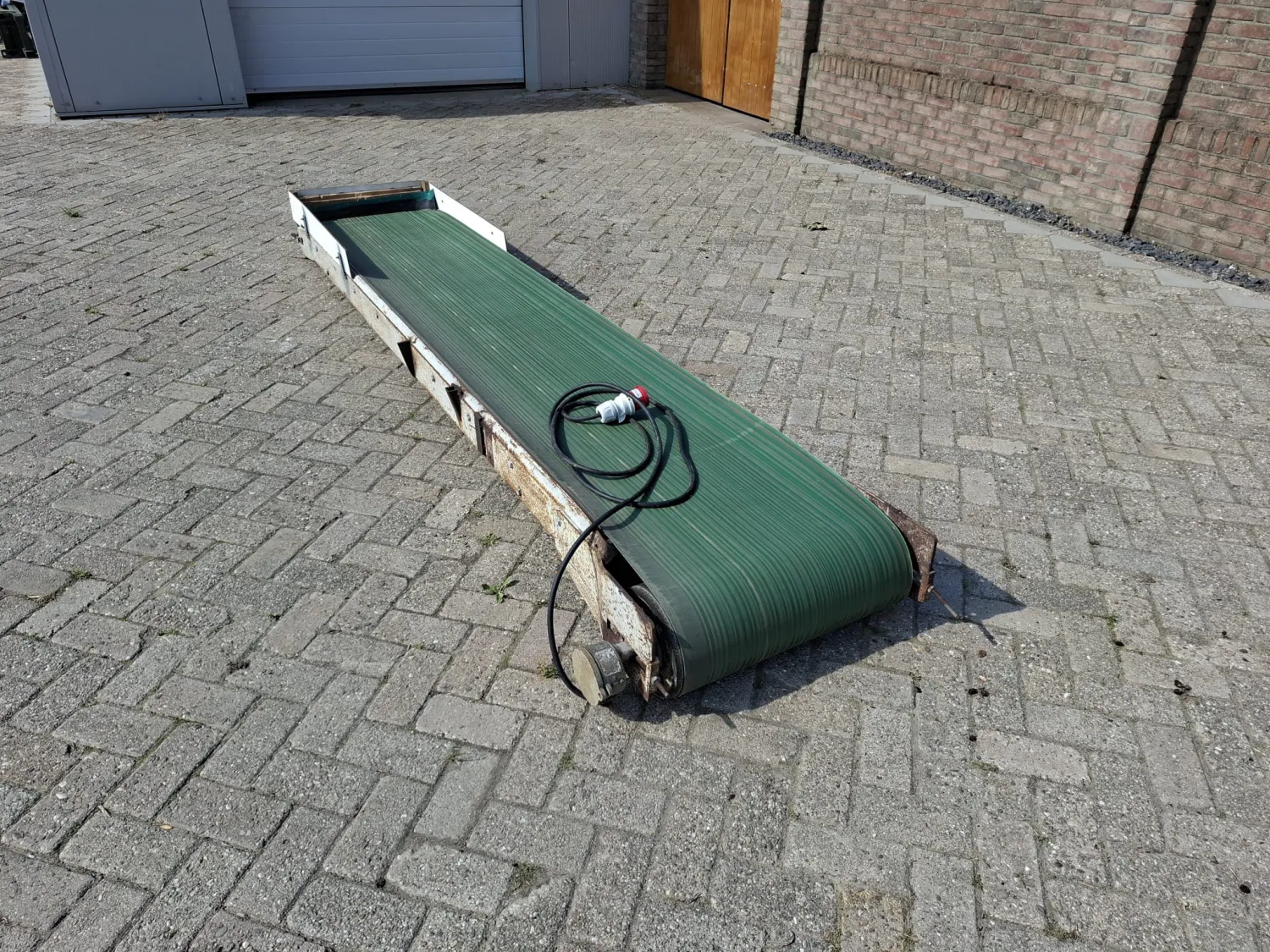 Transportband 330cm x 60cm | Trommelmotor | 46 m/min