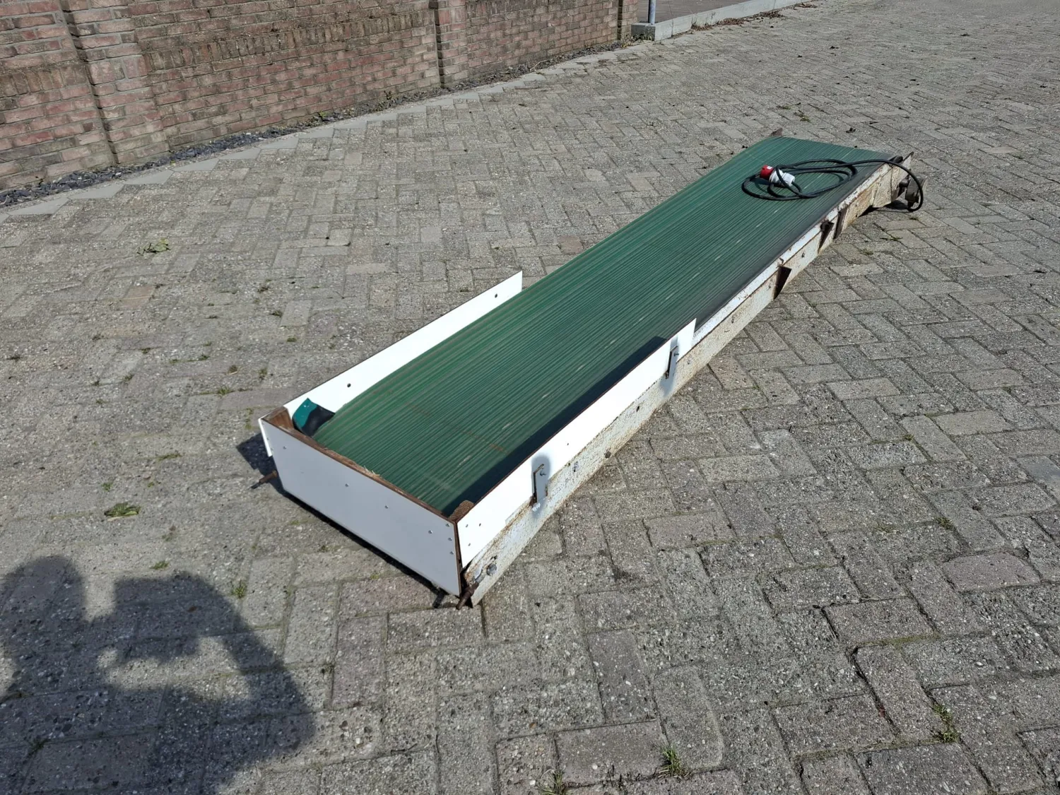 Transportband 330cm x 60cm | Trommelmotor | 46 m/min