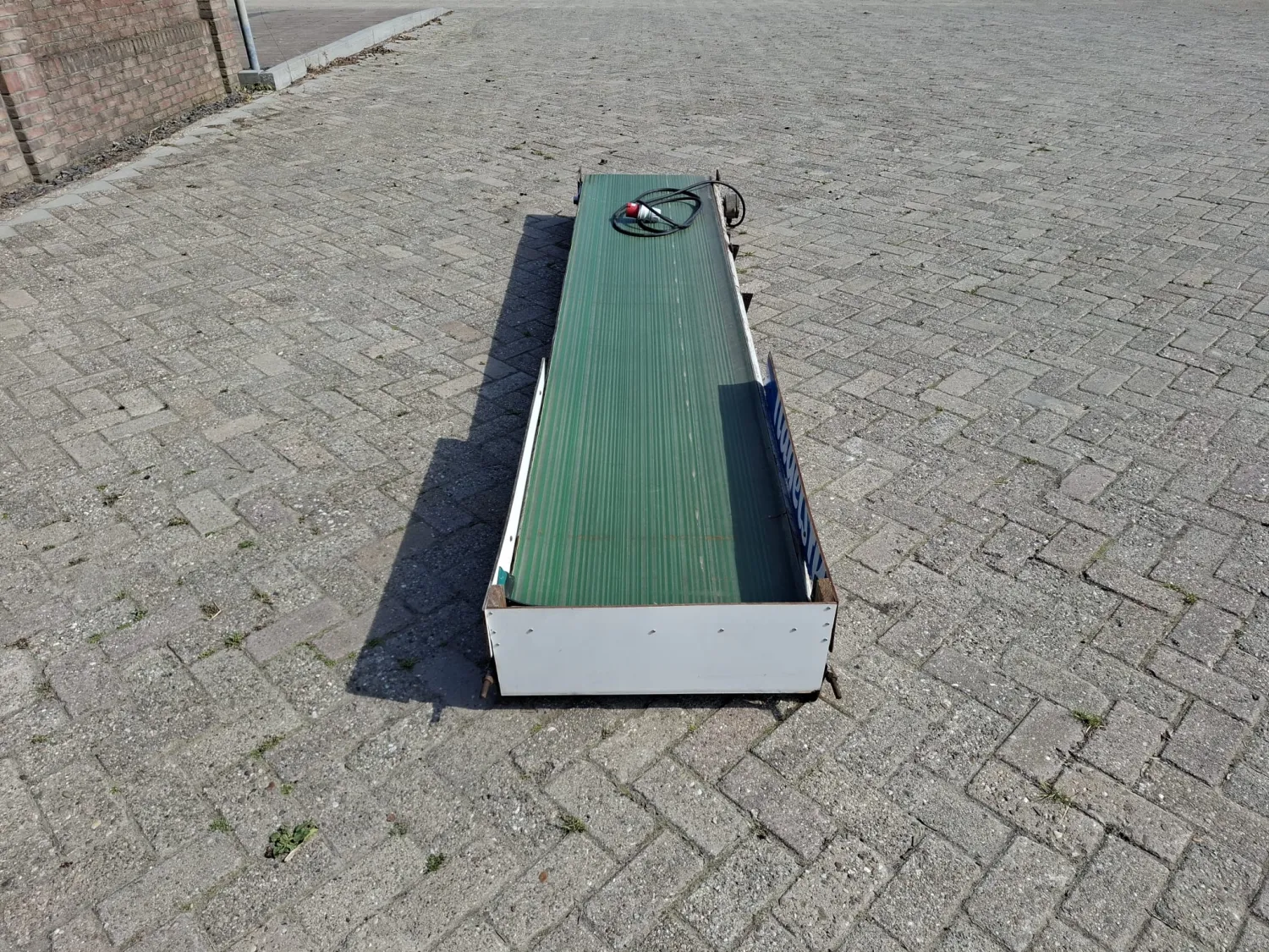 Transportband 330cm x 60cm | Trommelmotor | 46 m/min