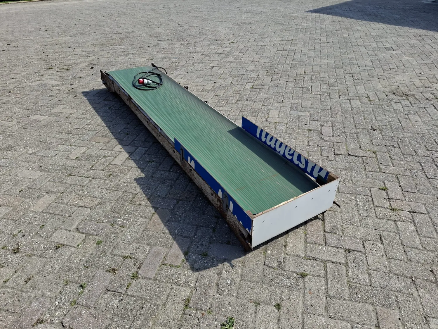Transportband 330cm x 60cm | Trommelmotor | 46 m/min