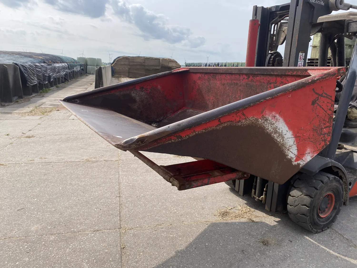Wifo Schepbak 1,80m Gebruikt - Heftruck Bak in Goede Staat