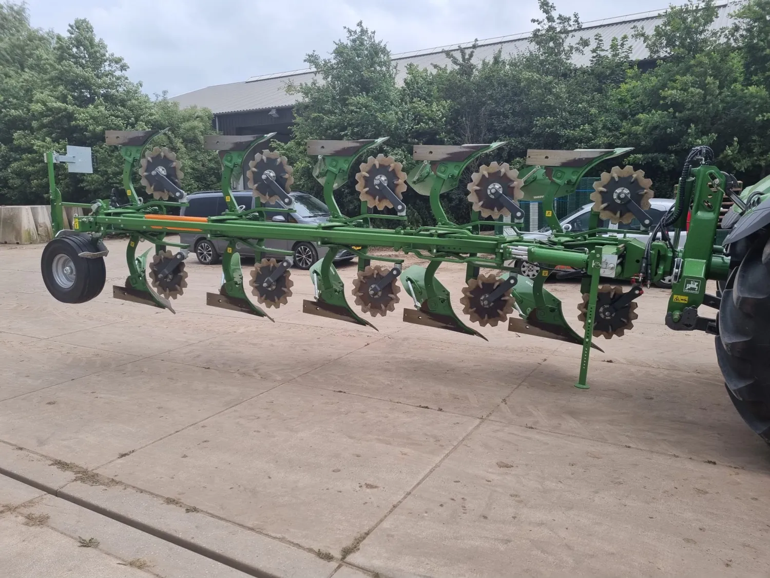 Amazone Cayros XS Ploeg - 5 Schaar - Bouwjaar 2022