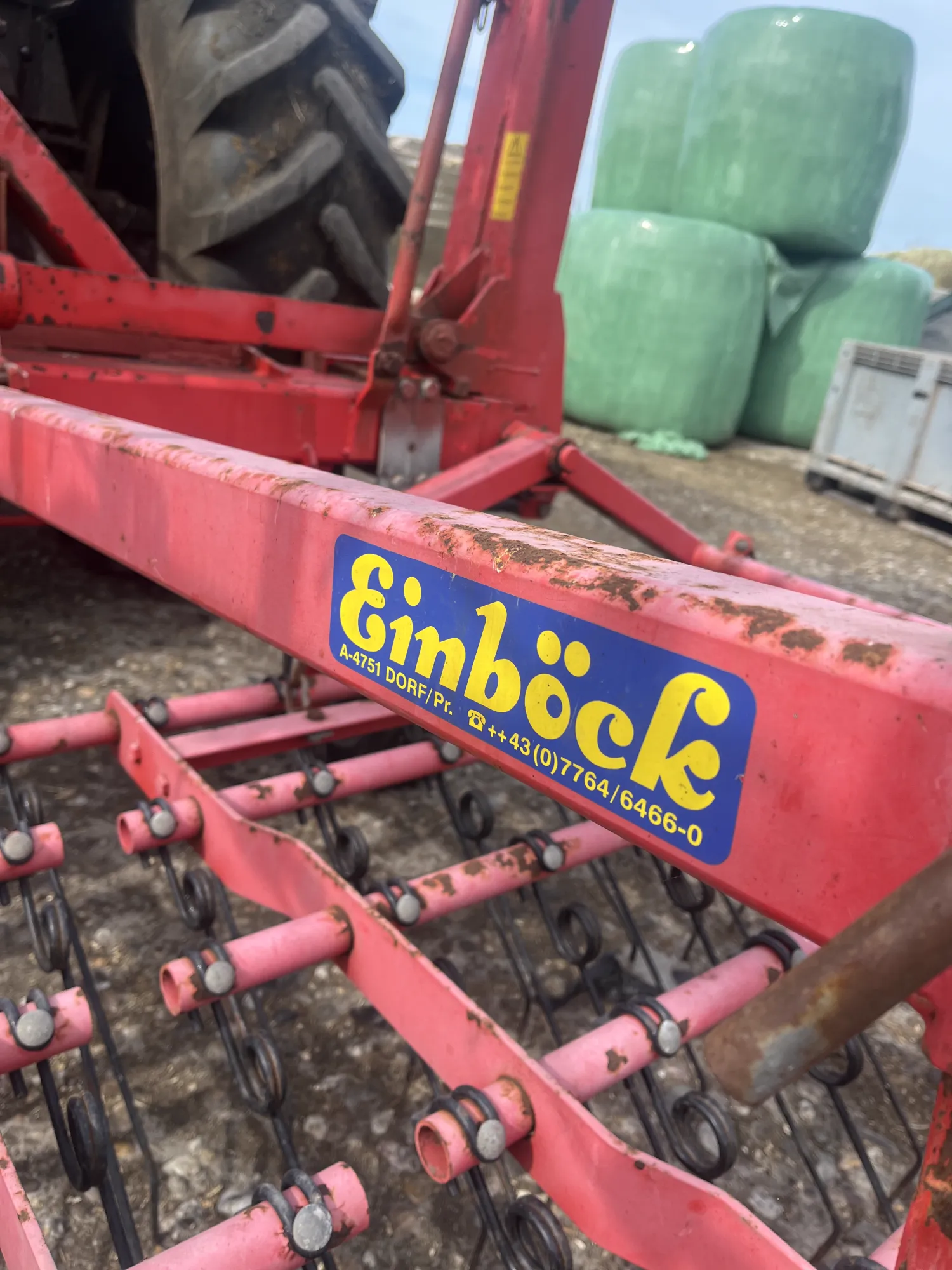 Einbock Wiedeg 9m - Gebruikte, Functionele Landbouwmachine