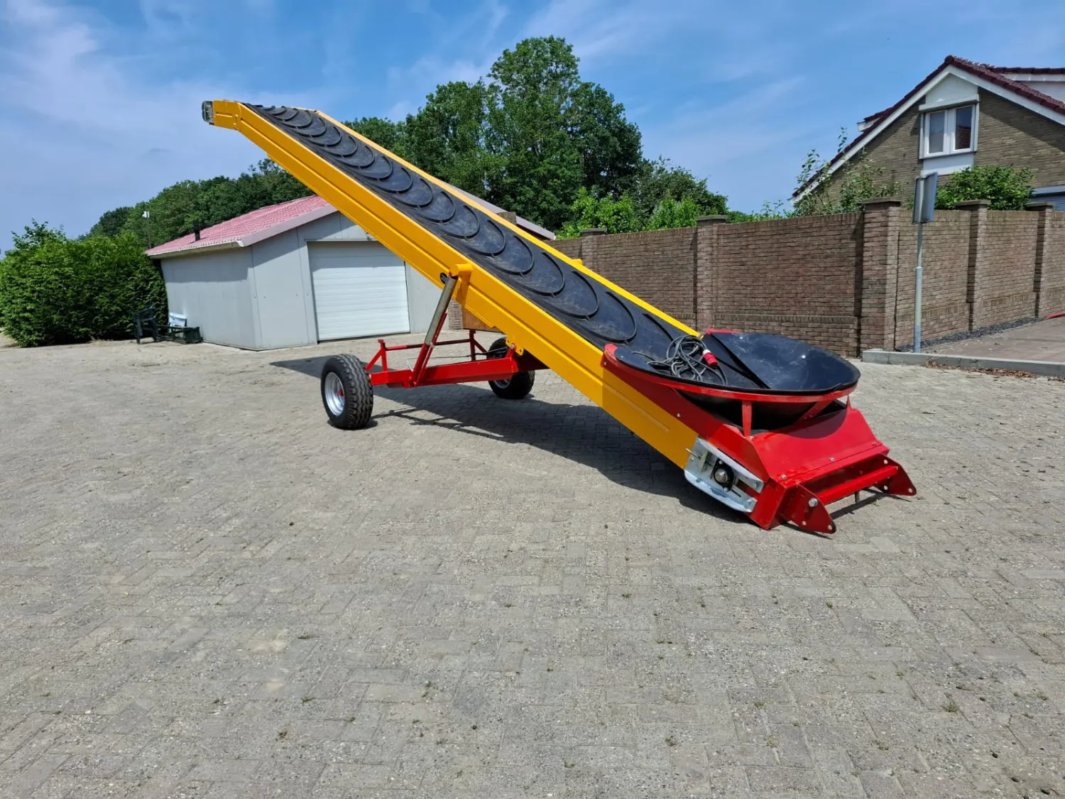 Spinnekop Transportband - 10 Meter - Gebruikte Staat
