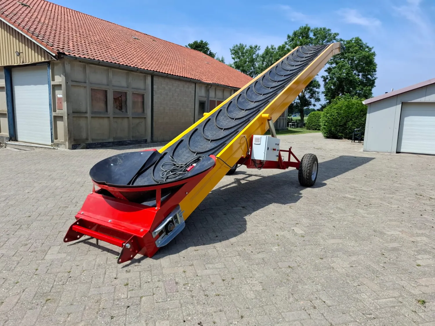 Spinnekop Transportband - 10 Meter - Gebruikte Staat