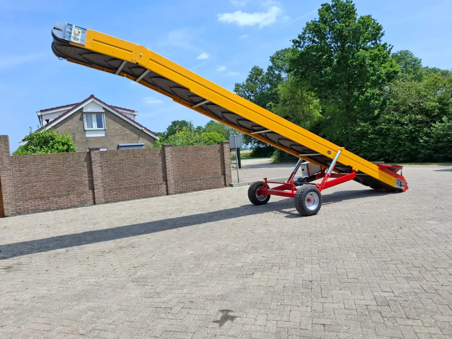 Spinnekop Transportband - 10 Meter - Gebruikte Staat