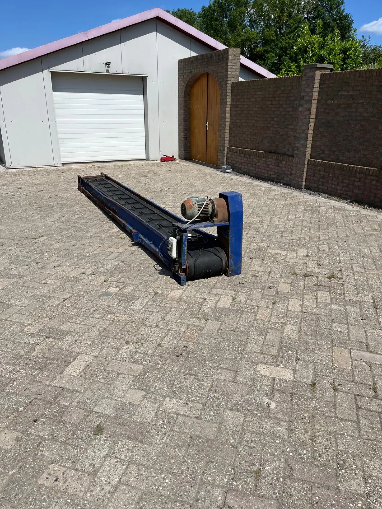 Transportband 480 cm - Efficiënte materiaalverplaatsing