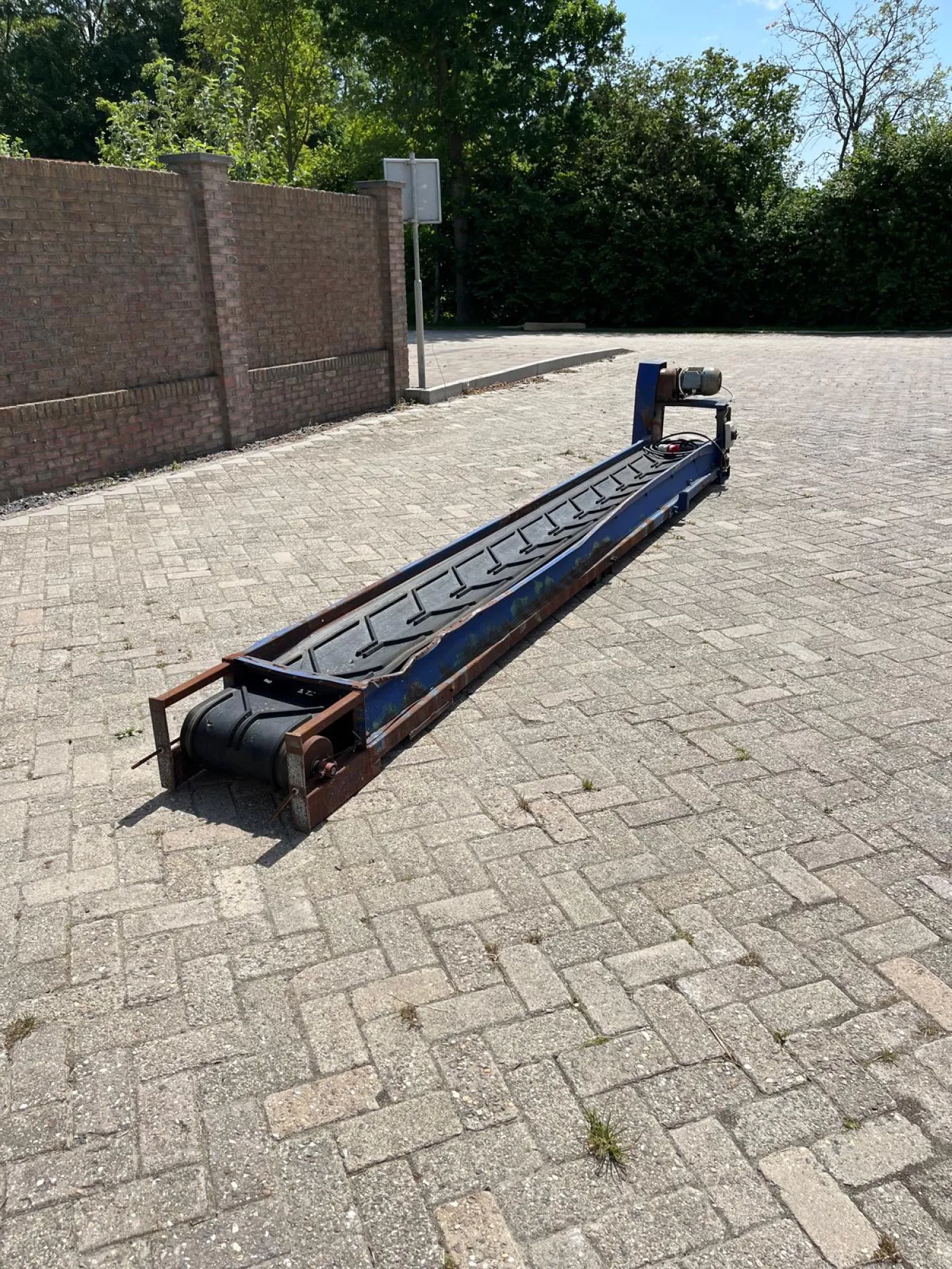 Transportband 480 cm - Efficiënte materiaalverplaatsing