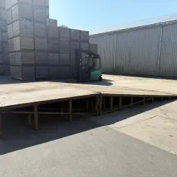 Oprijplaat voor Vrachtauto's/Kiepers - Robuust Staal - 900cm