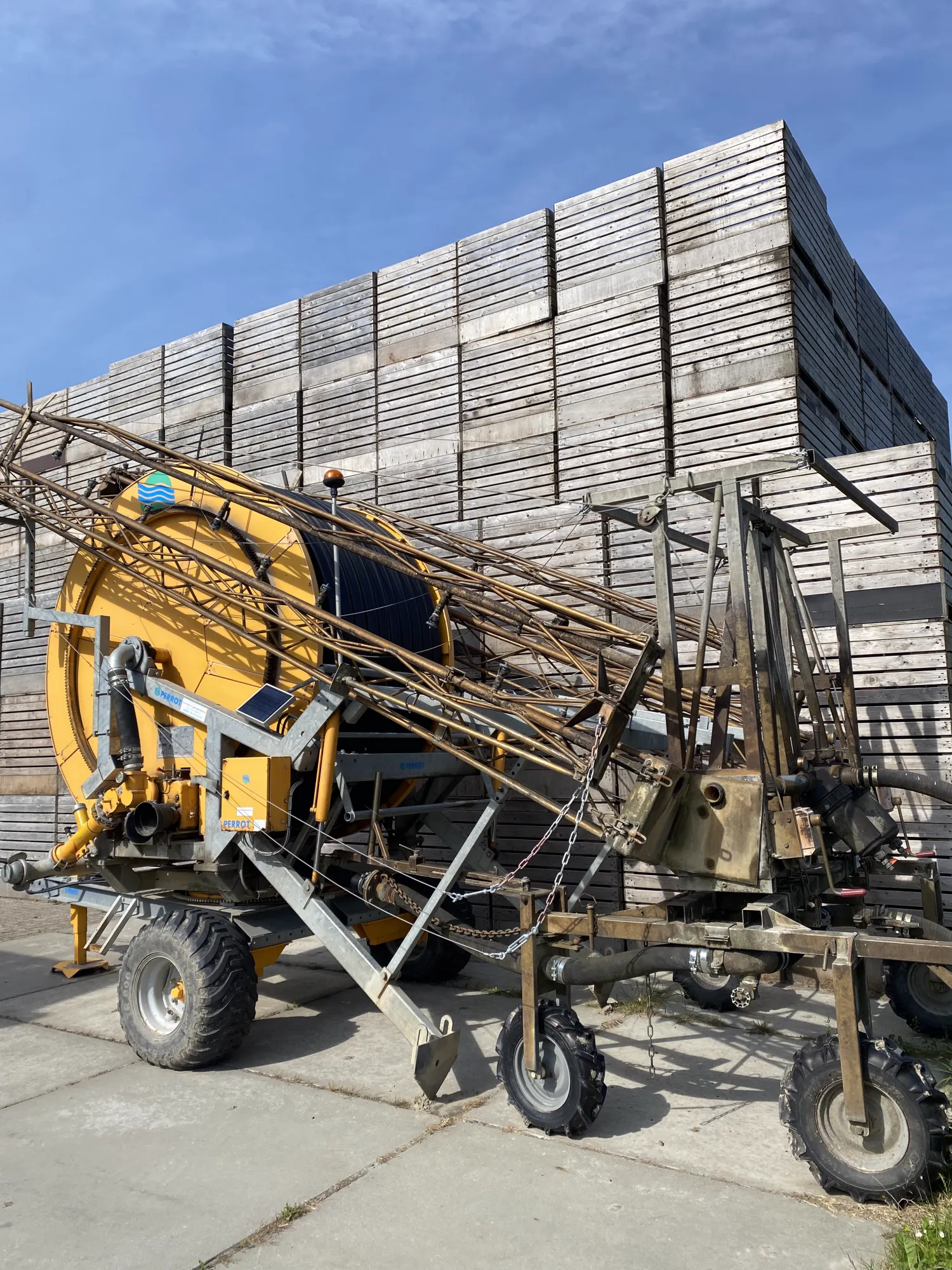 Perrot 110 Irrigatiesysteem: 400m Slang & 45m Boom