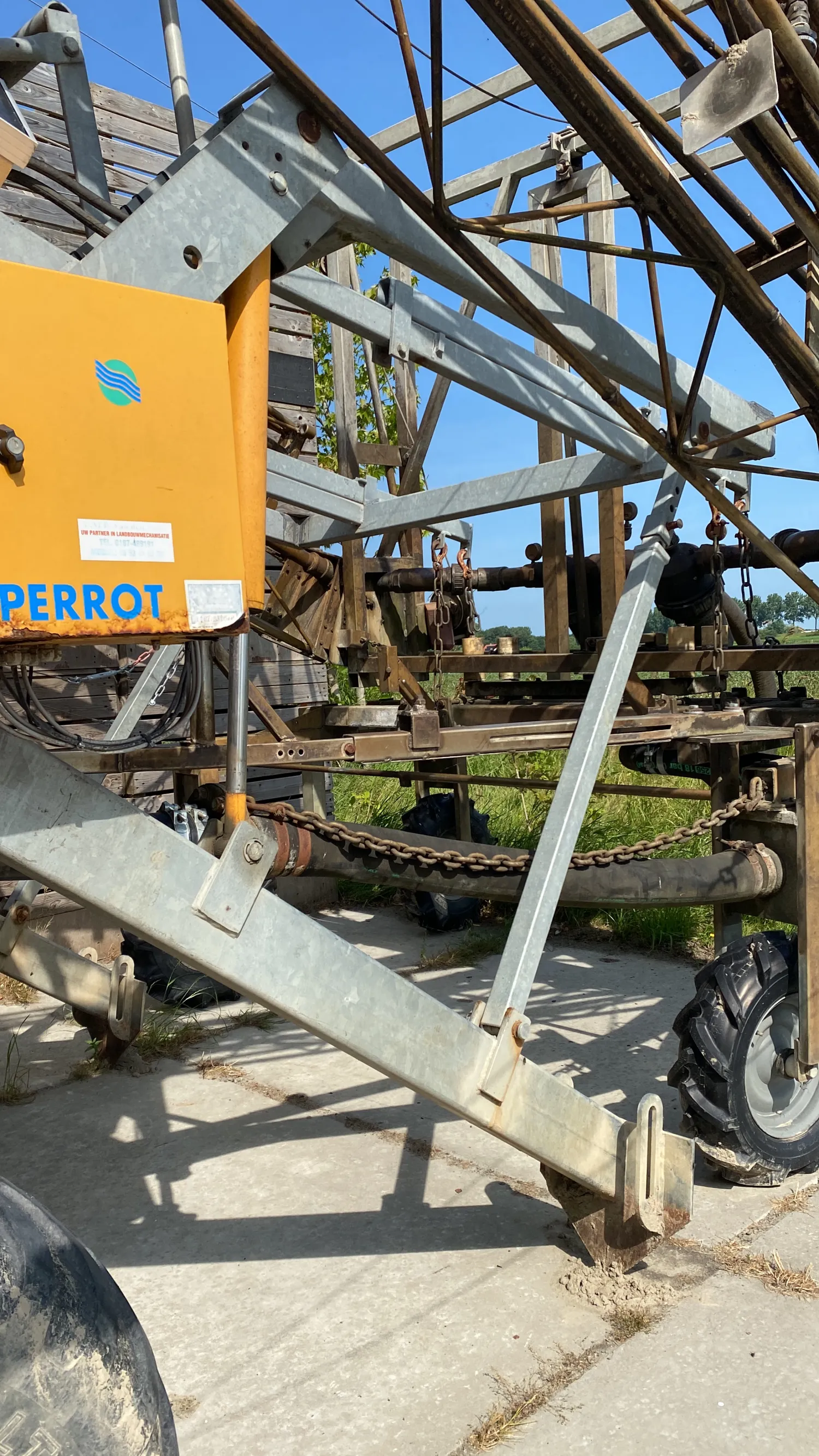 Perrot 110 Irrigatiesysteem: 400m Slang & 45m Boom
