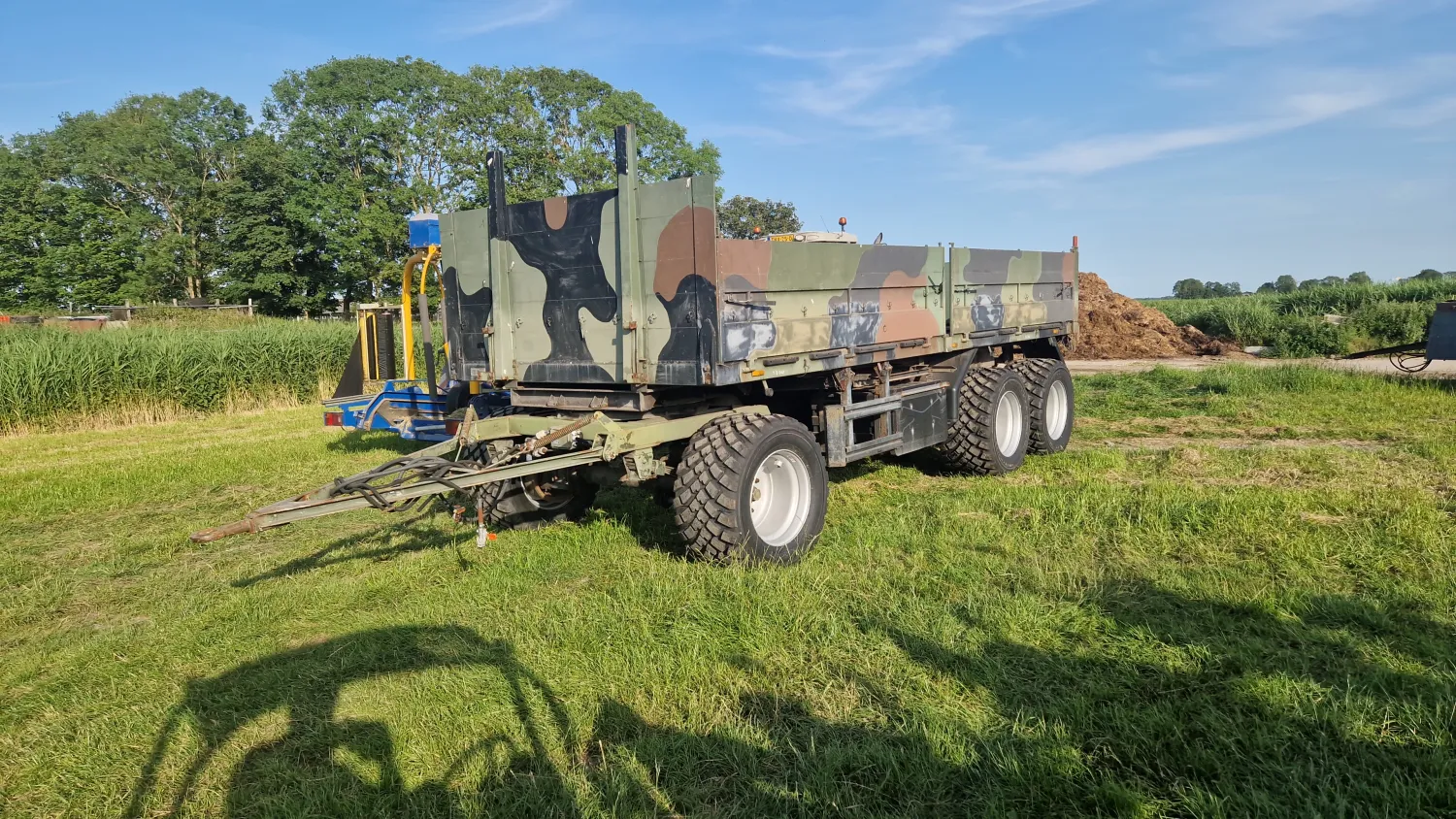 Landbouwwagen met brede banden te koop