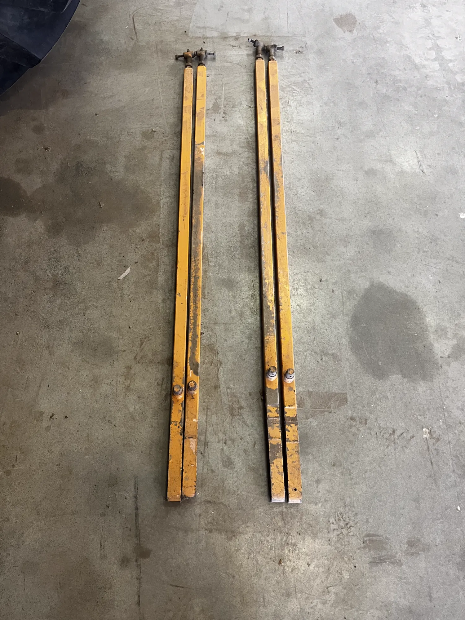 Mechanische achterklep stangen - Bijlsma 1400 compatibel