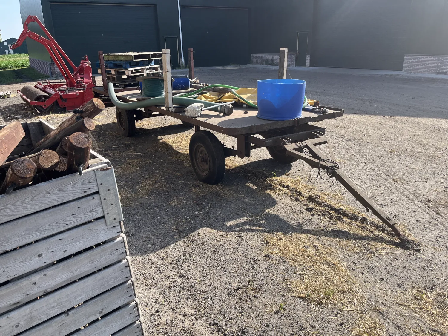 Beregeningswagen met frame te koop