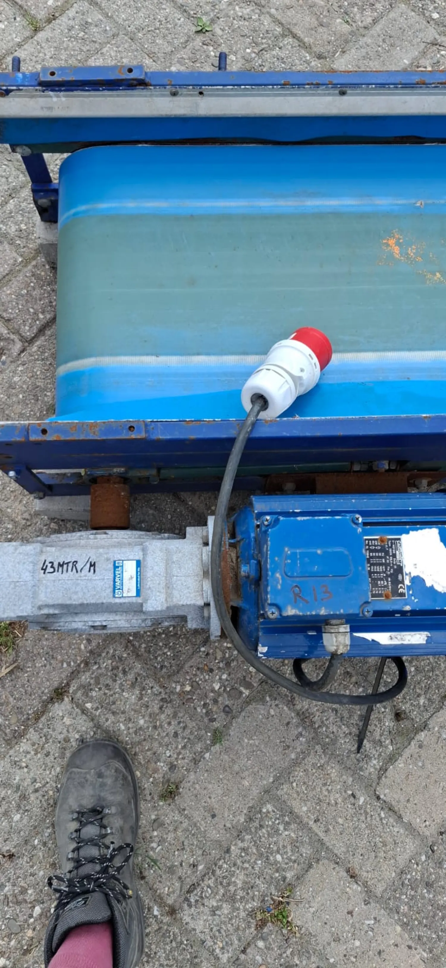 Transportband vlak - 445 cm - Efficiënt & Betrouwbaar