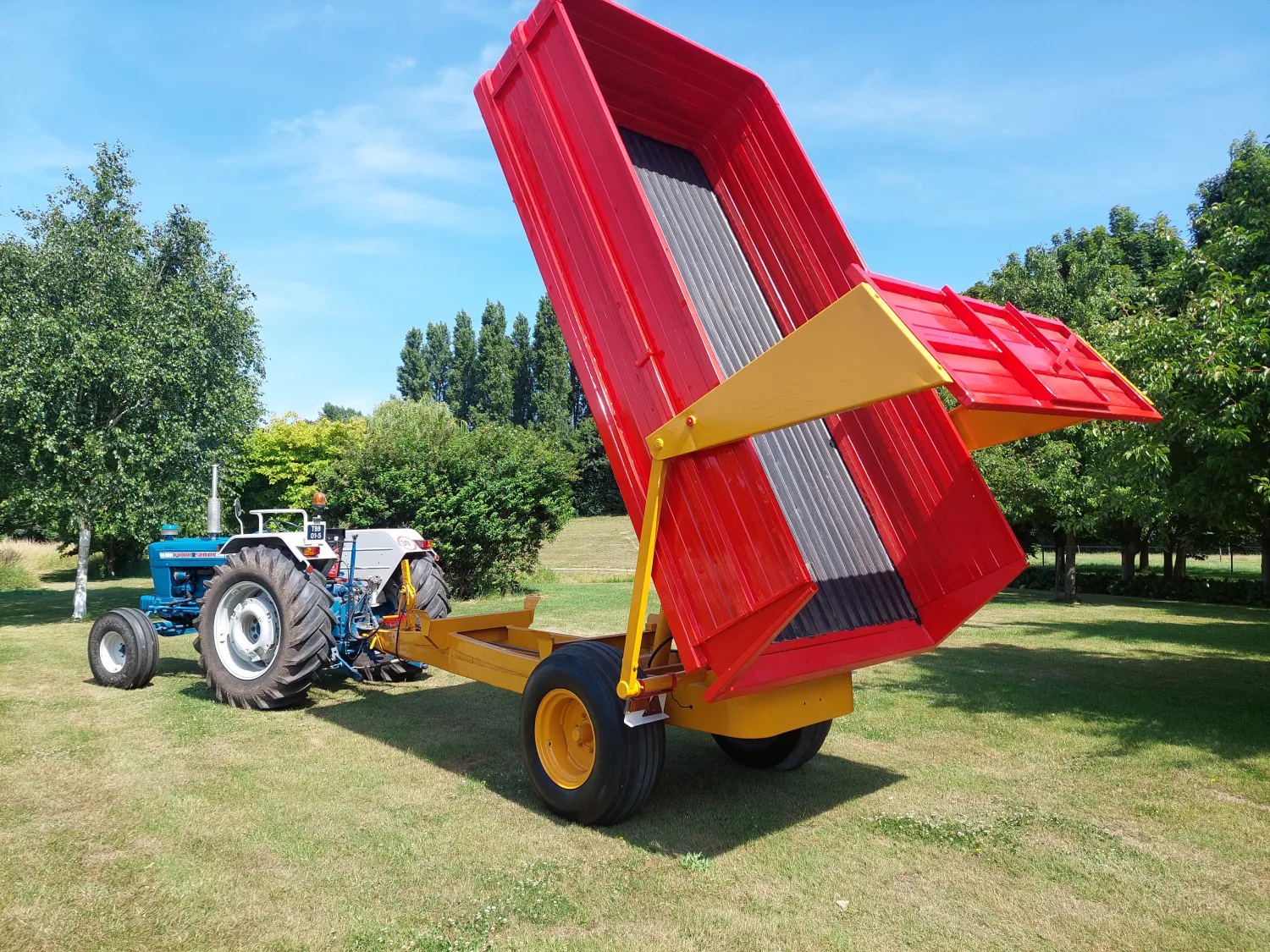 Schuitemaker Kiepkar 5 Ton - Gerestaureerd & Topstaat