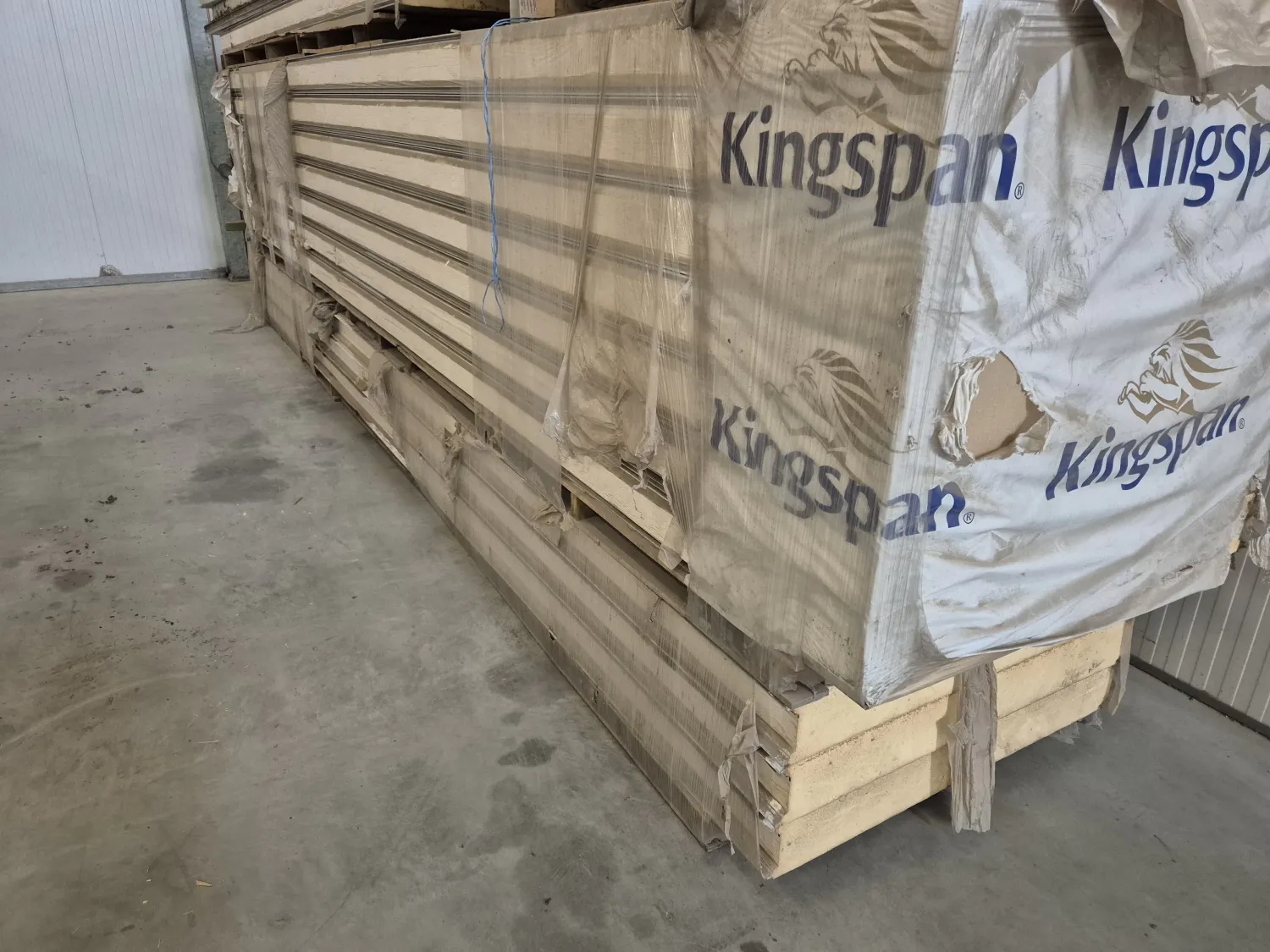 Kingspan Coldstore Panelen - Nieuw, 150mm PIR Isolatie