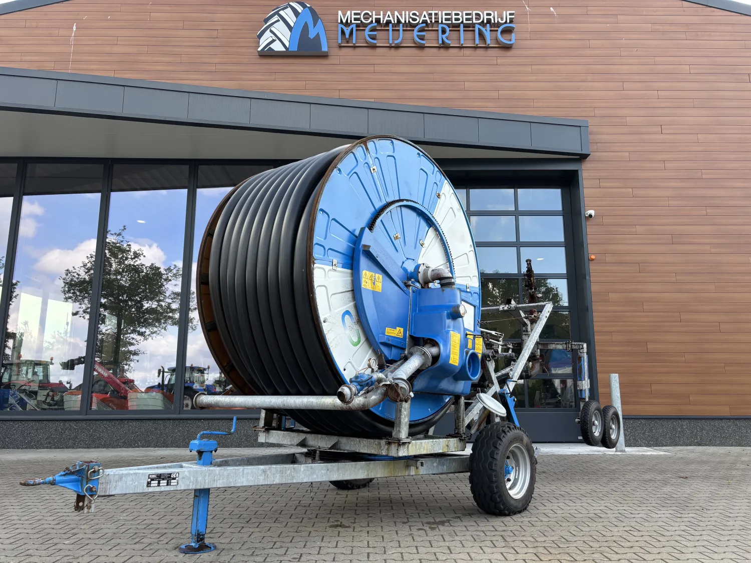 Ocmis R2/1A Beregeningshaspel | 100mm x 275m | Te Koop