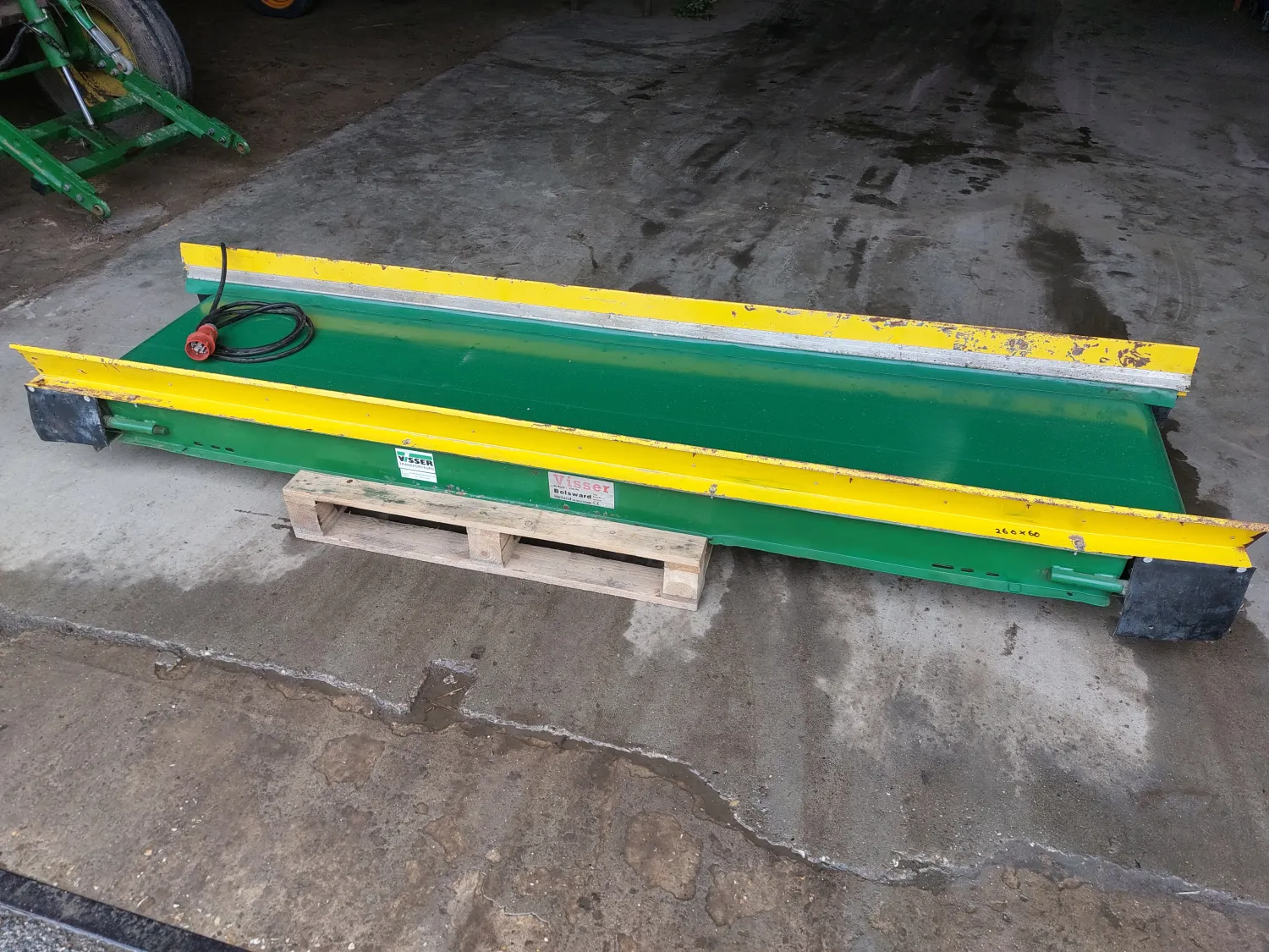 Visser Transportband 260x60cm | Nieuwe PVC Band