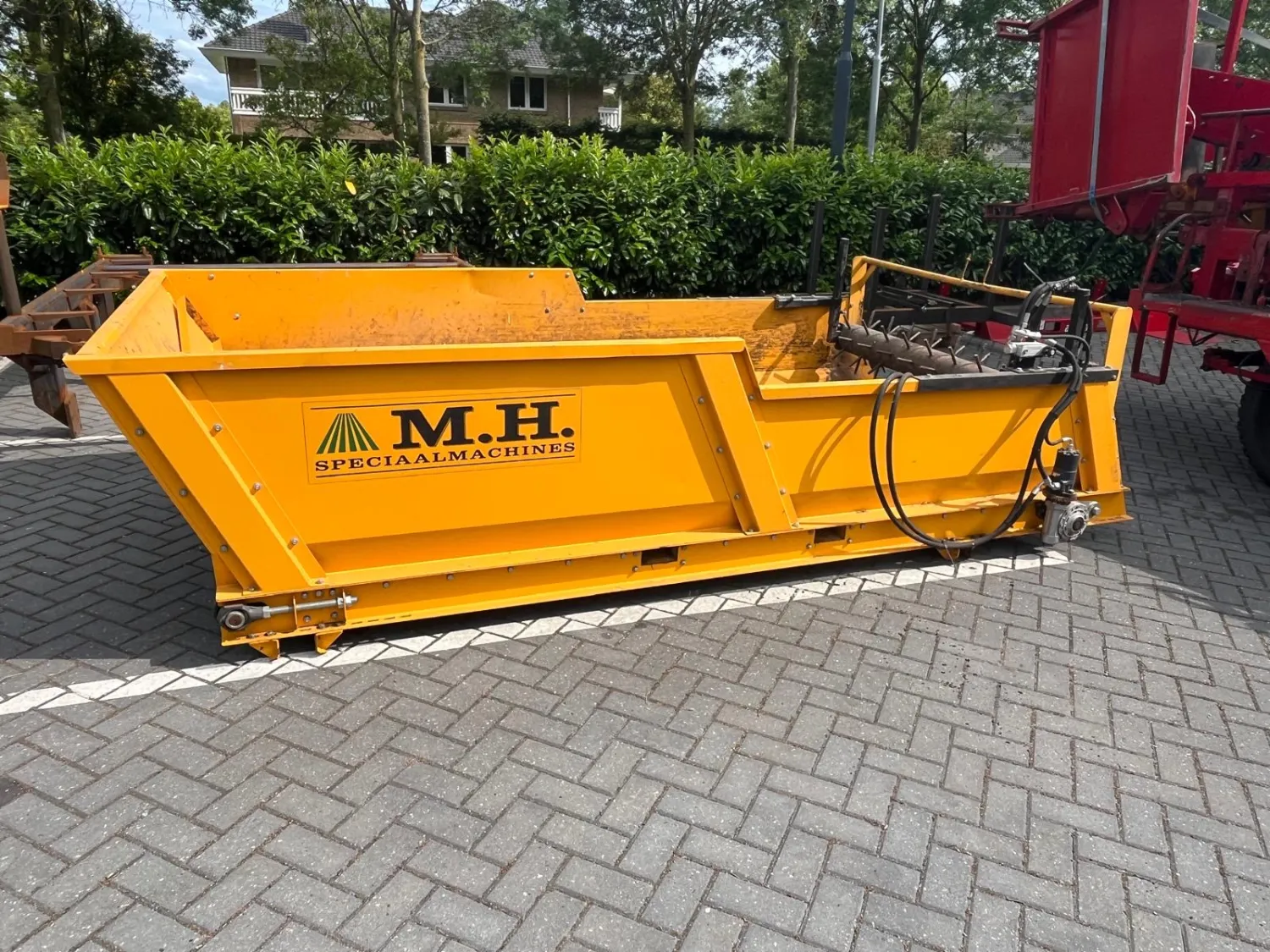 M.H. Bunkerdak 3150mm | Hydraulische Verdeelrol - New Holland