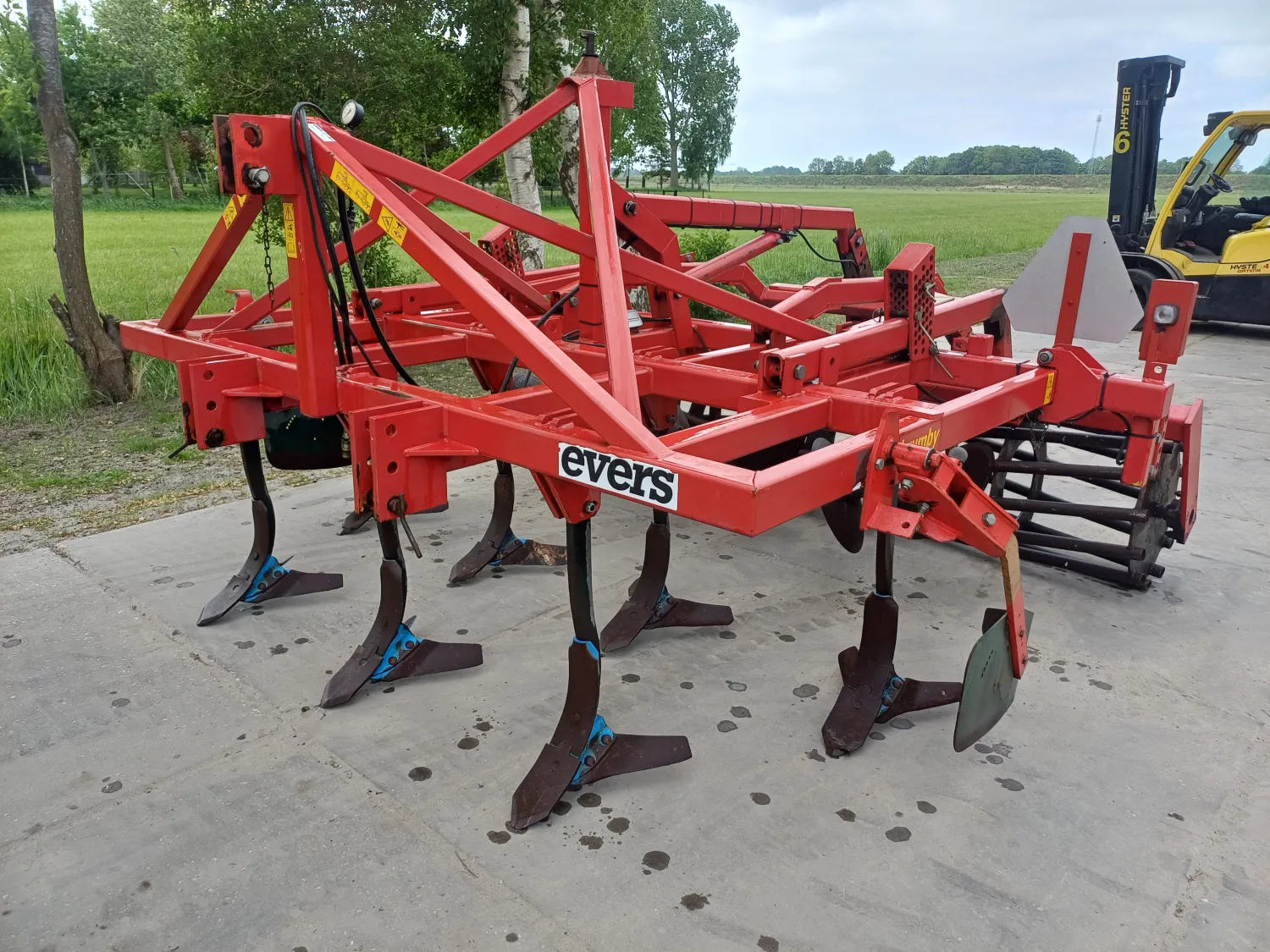 Evers Brumby Cultivator Smaragd - Vleugelschaar & Buizenrol