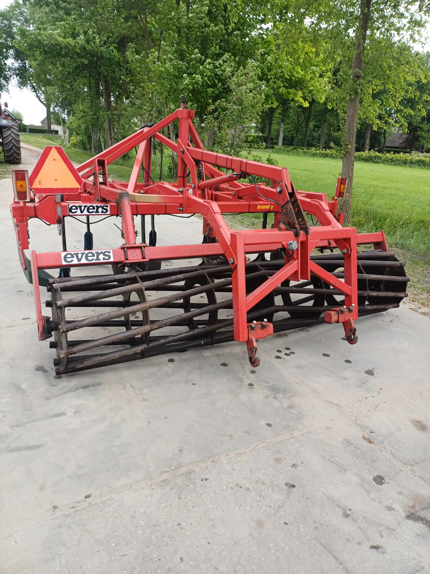 Evers Brumby Cultivator Smaragd - Vleugelschaar & Buizenrol