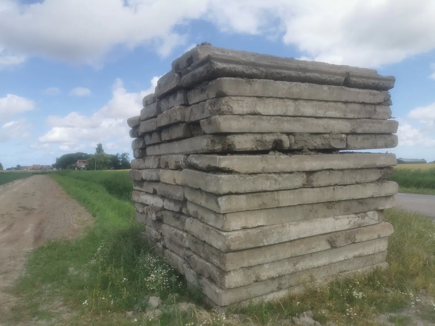 Gratis Betonplaten - Gebruikt, Diverse Afmetingen