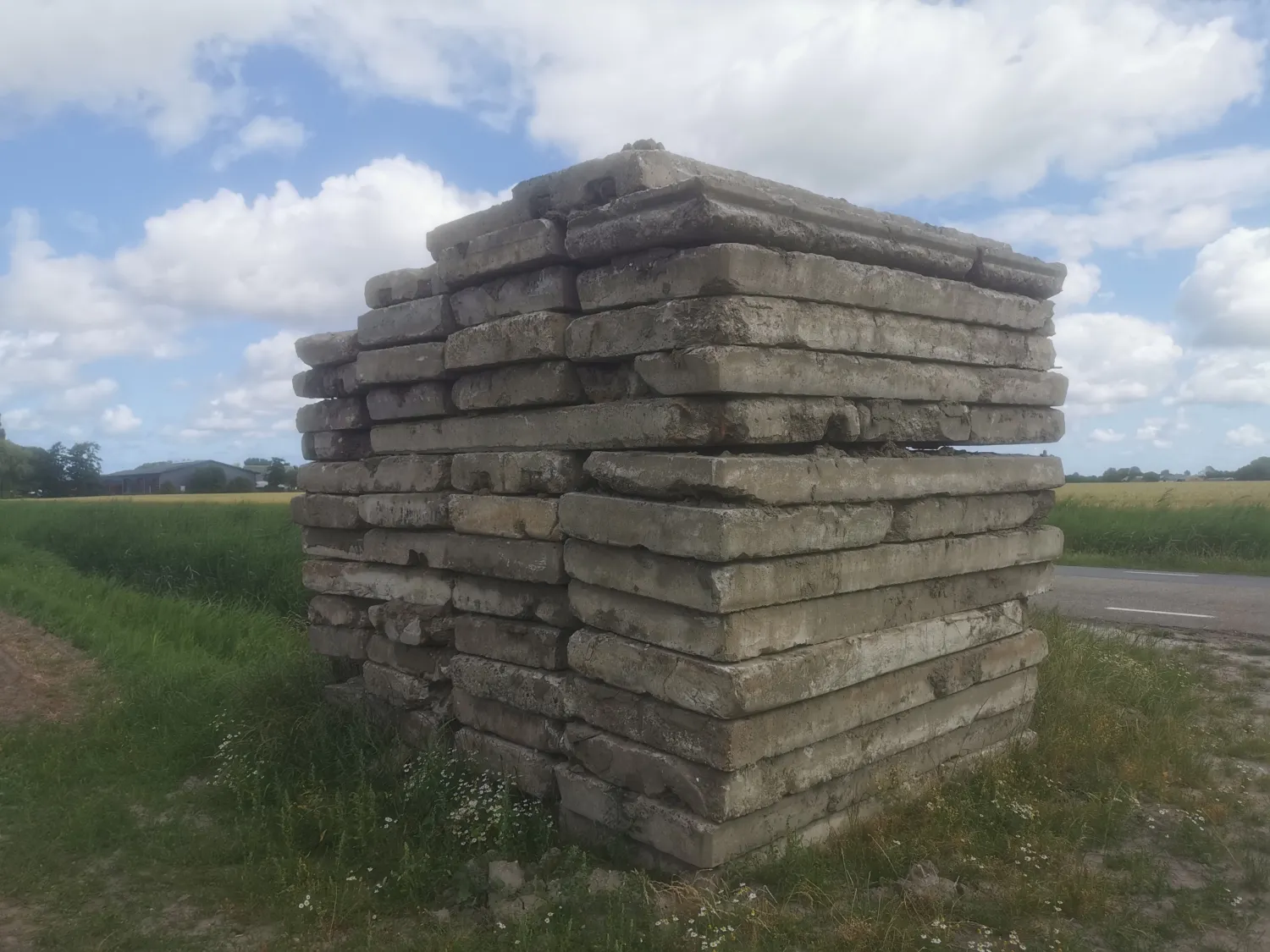 Gratis Betonplaten - Gebruikt, Diverse Afmetingen