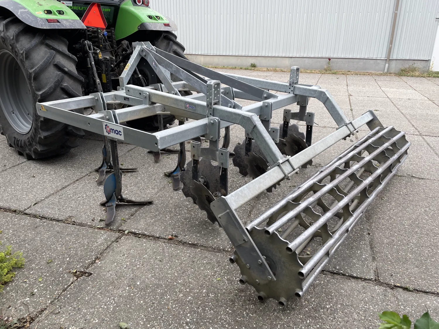 Qmac Vleugelschaar Cultivator | Zeer Goede Staat