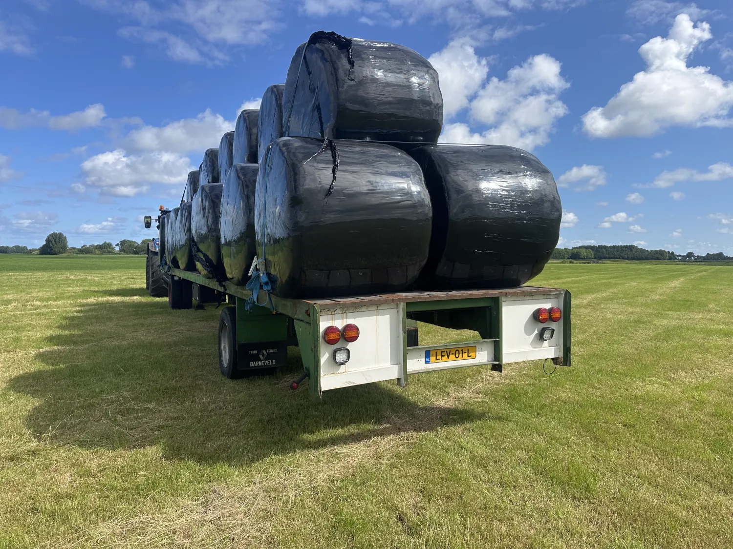 Grote Balenwagen/Landbouwwagen - Laadvloer 12 Meter