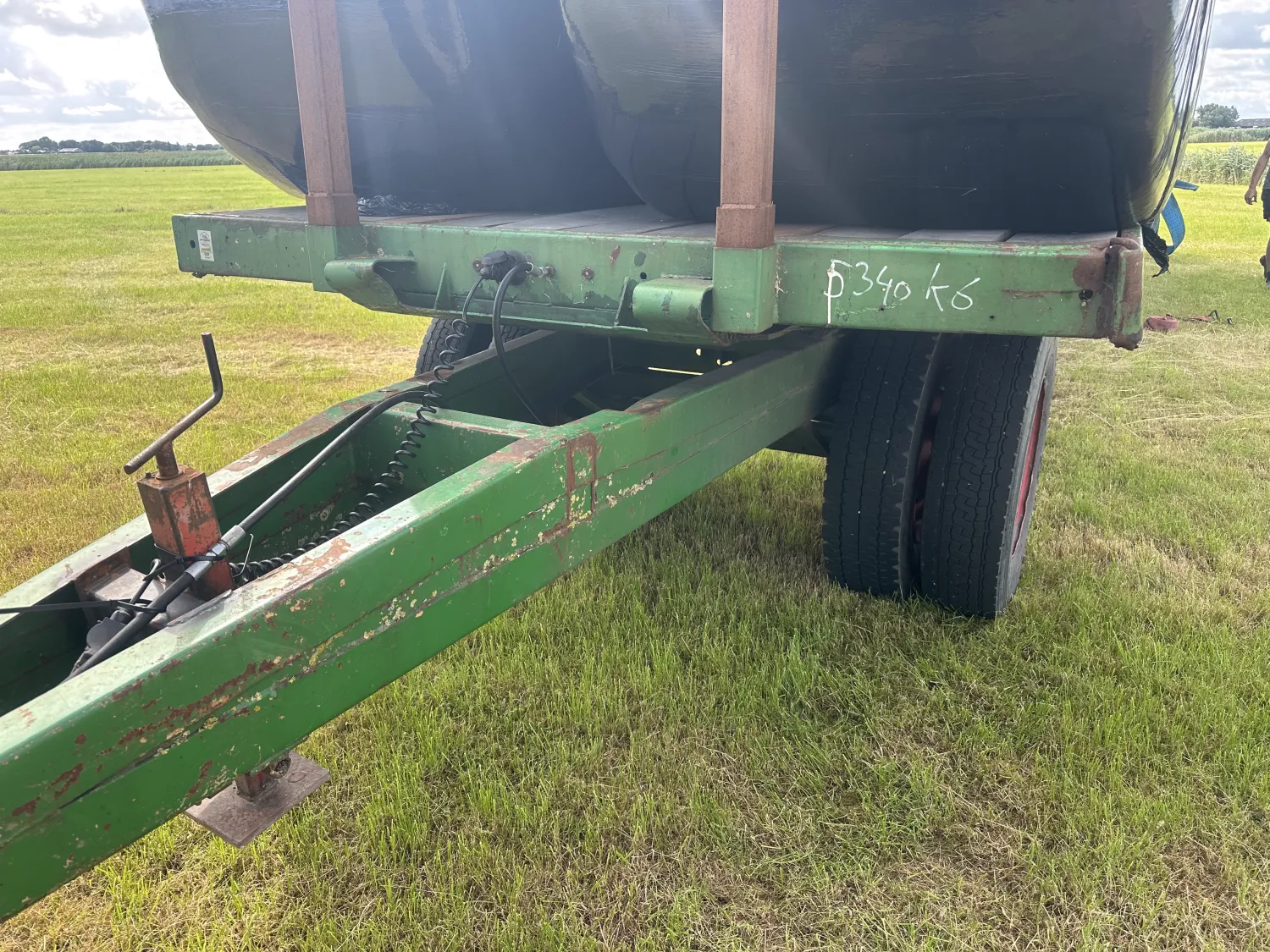 Grote Balenwagen/Landbouwwagen - Laadvloer 12 Meter