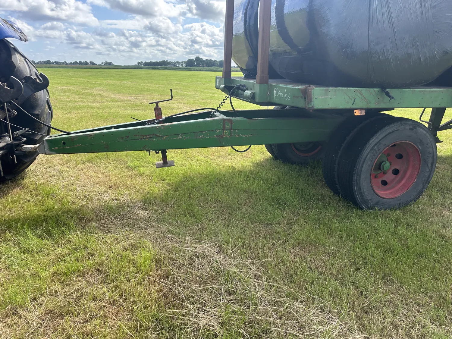 Grote Balenwagen/Landbouwwagen - Laadvloer 12 Meter