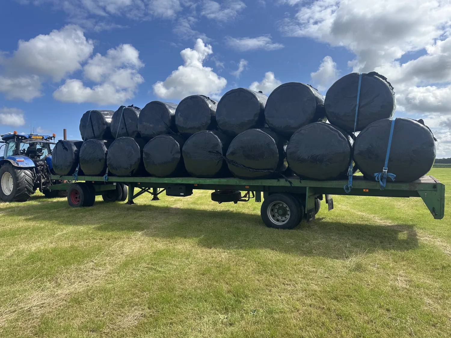 Grote Balenwagen/Landbouwwagen - Laadvloer 12 Meter