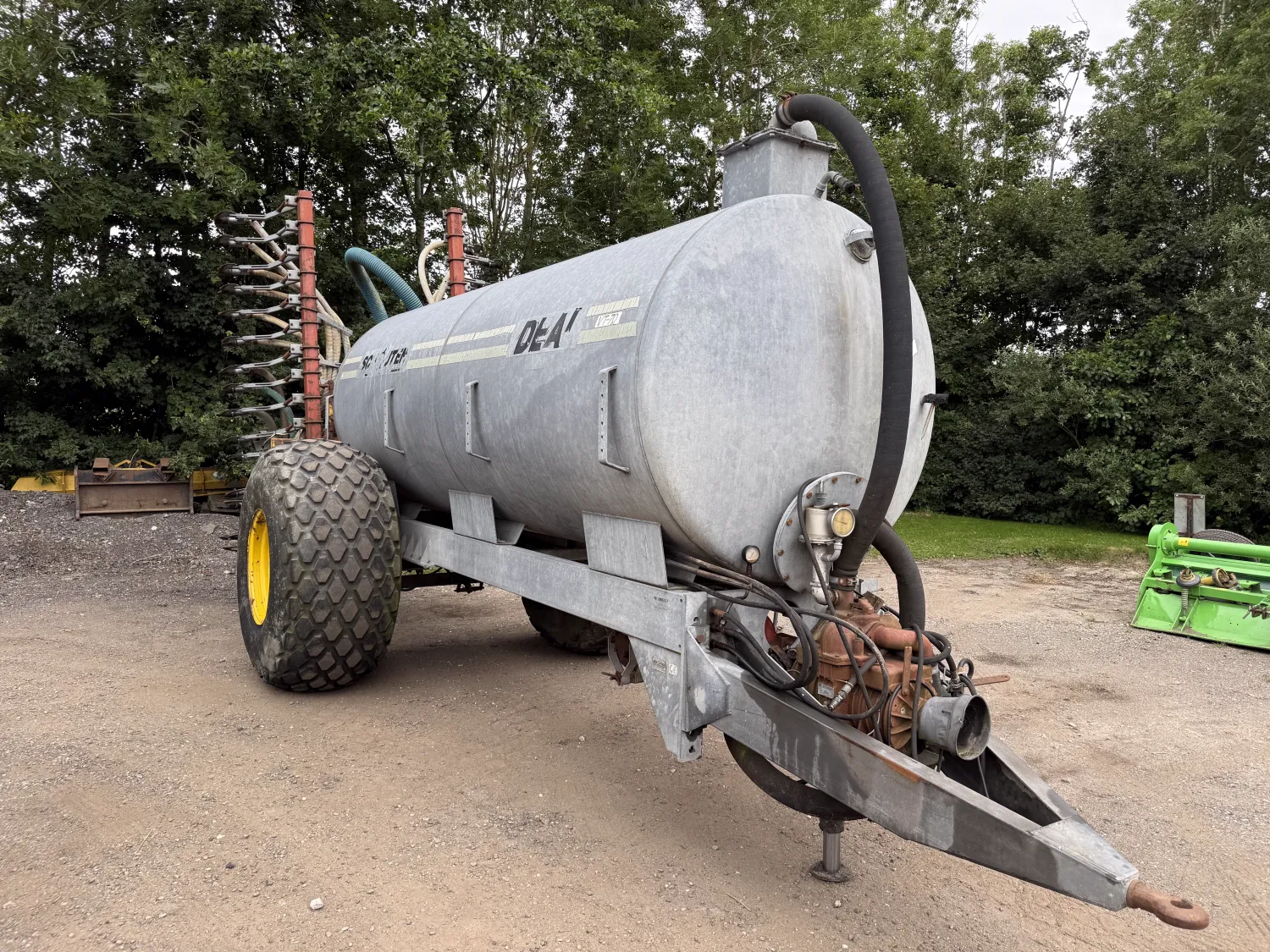 Schouten 7m3 Mesttank | 6m Bemester | Bouwjaar 1998
