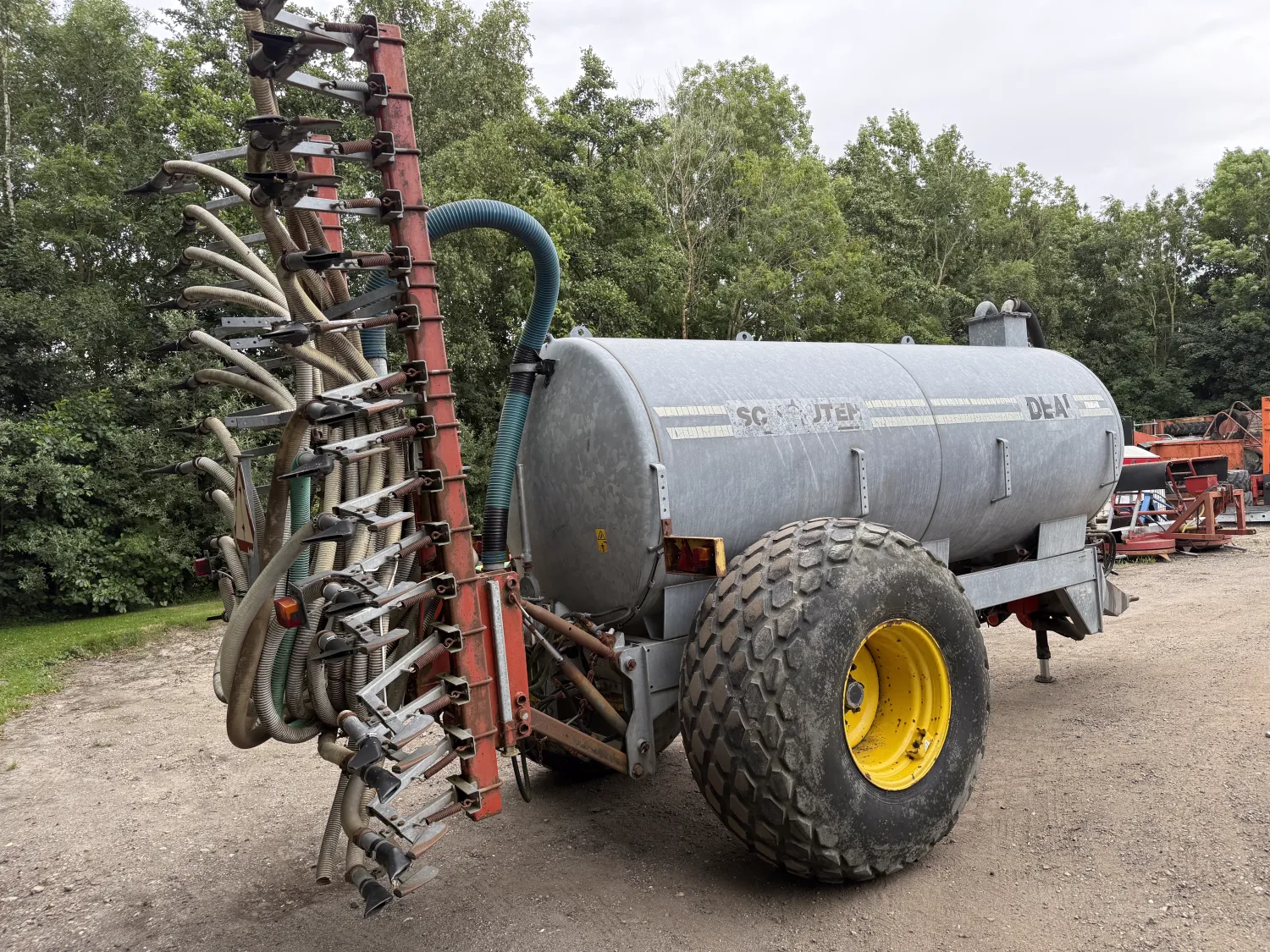 Schouten 7m3 Mesttank | 6m Bemester | Bouwjaar 1998