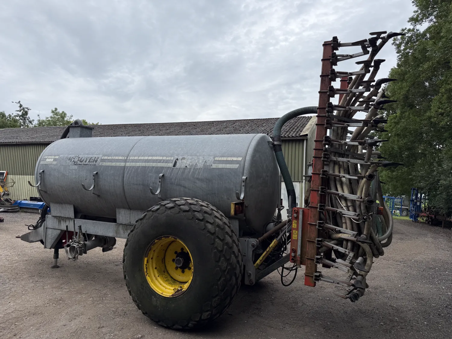 Schouten 7m3 Mesttank | 6m Bemester | Bouwjaar 1998