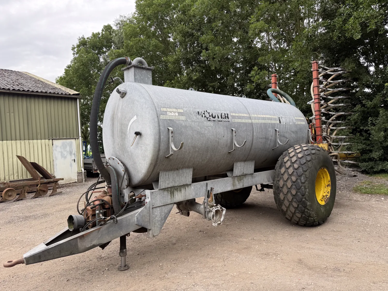 Schouten 7m3 Mesttank | 6m Bemester | Bouwjaar 1998