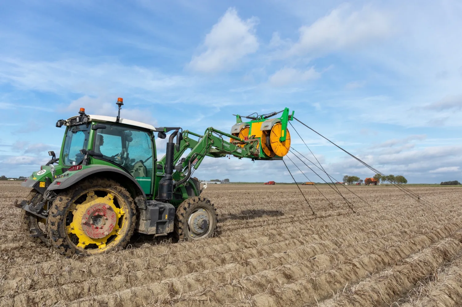 Druppelslang oprolmachine huren - Efficiënt oprollen