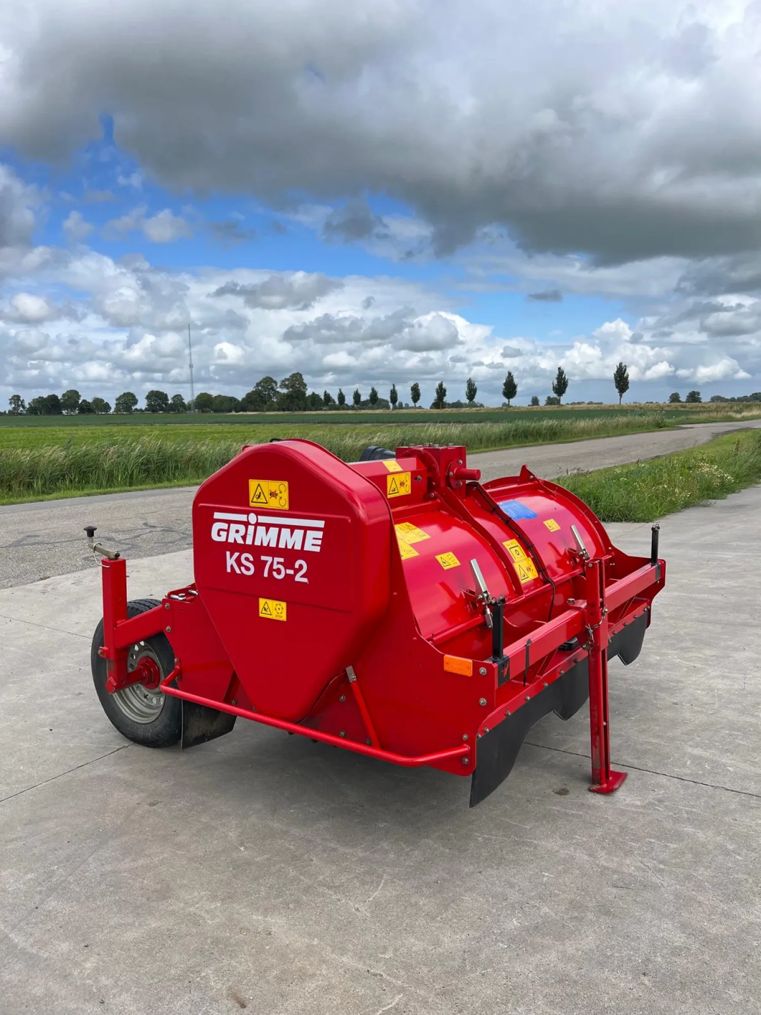 Grimme Loofklapper KS 75-2 (2014) te Koop | 2-Rijige Uitvoering