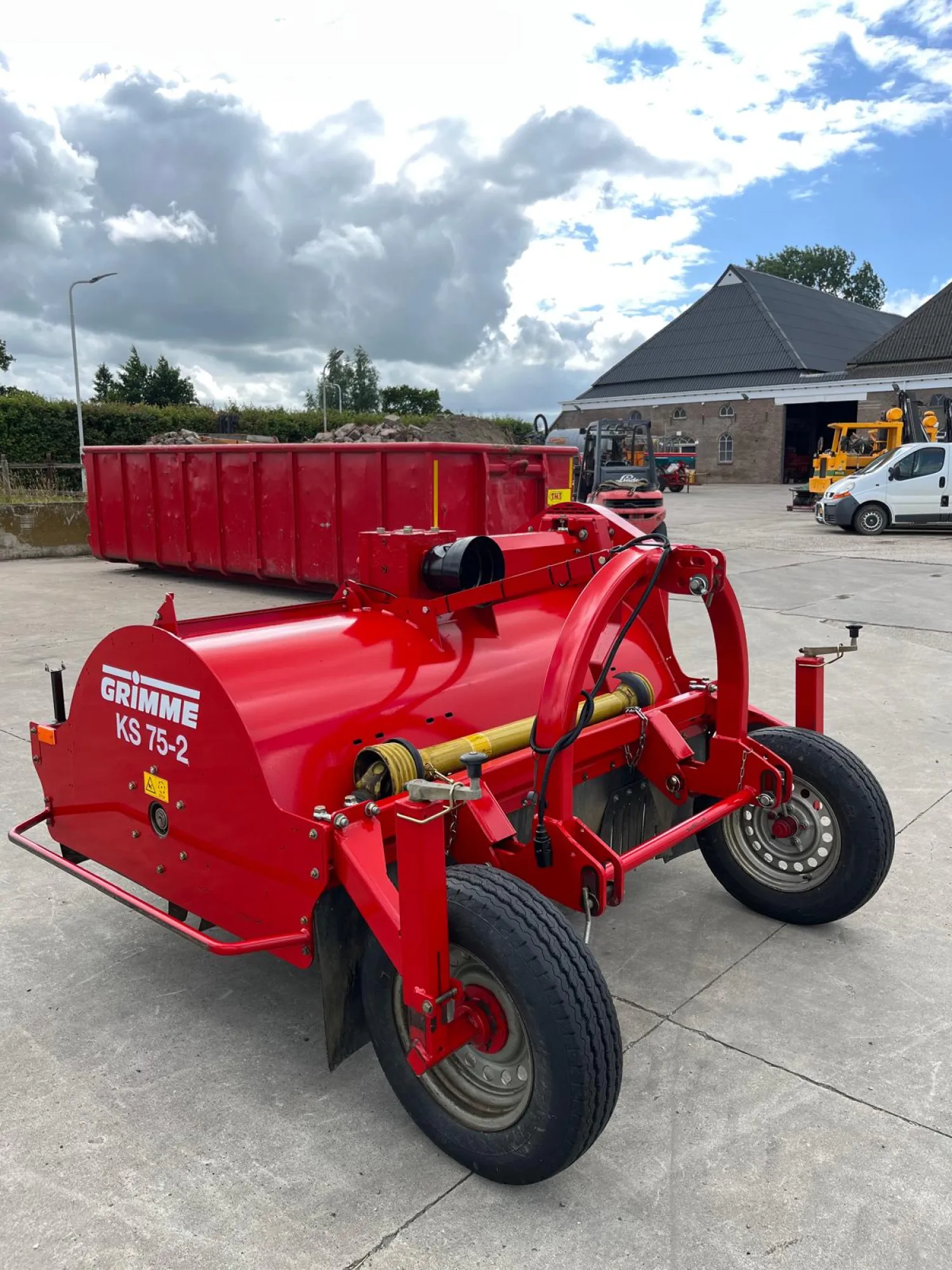 Grimme Loofklapper KS 75-2 (2014) te Koop | 2-Rijige Uitvoering