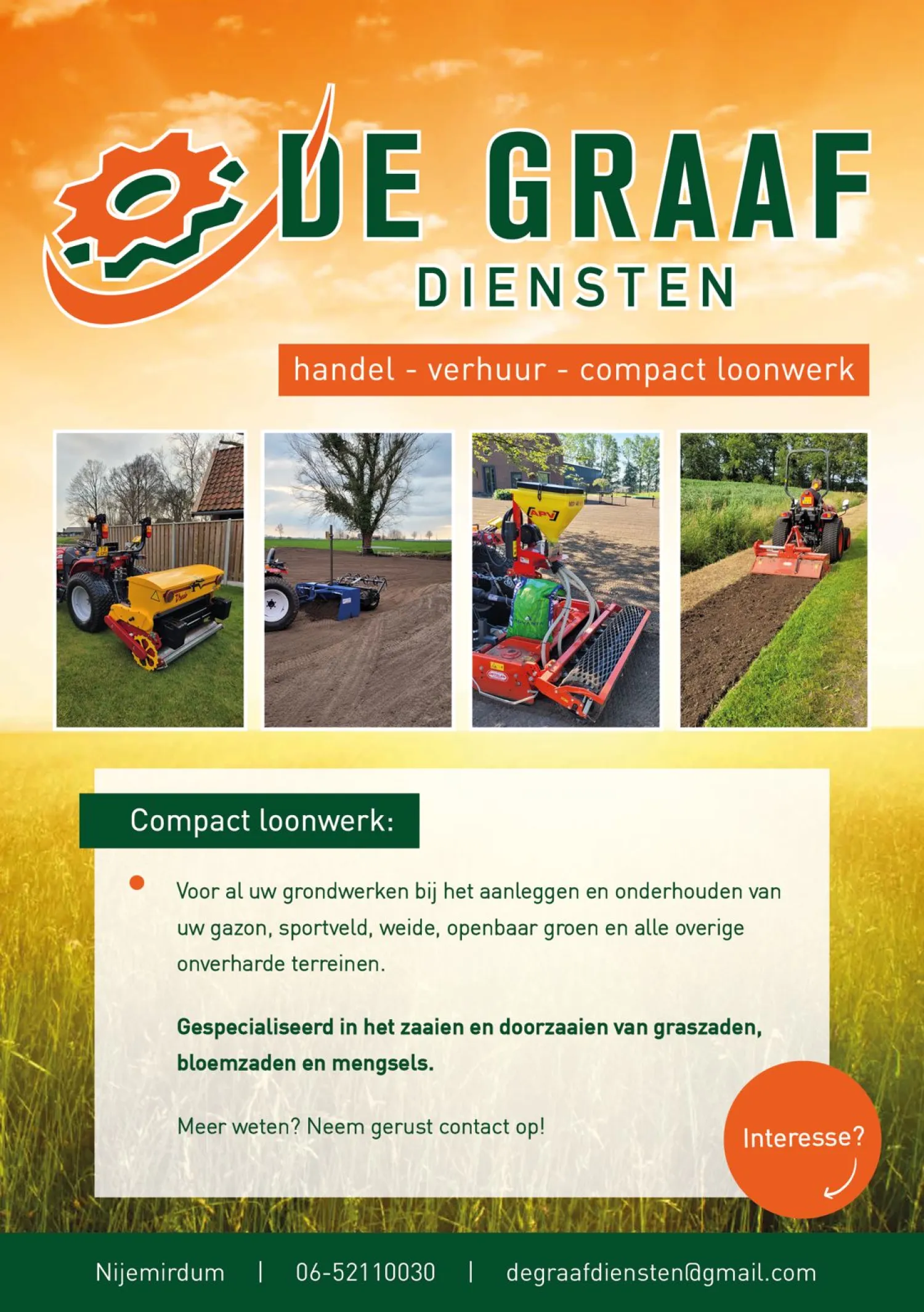 Garden Maintenance & Lawn Installation | De Graaf Services