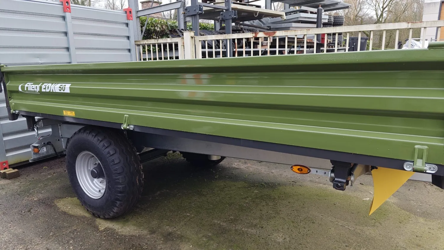 3-vejs Tipper - 5500kg Lasteevne, Påløbsbremse
