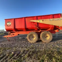 Beco 12-ton Kipper | Hydraulische Steunpoot | Goede Bodem