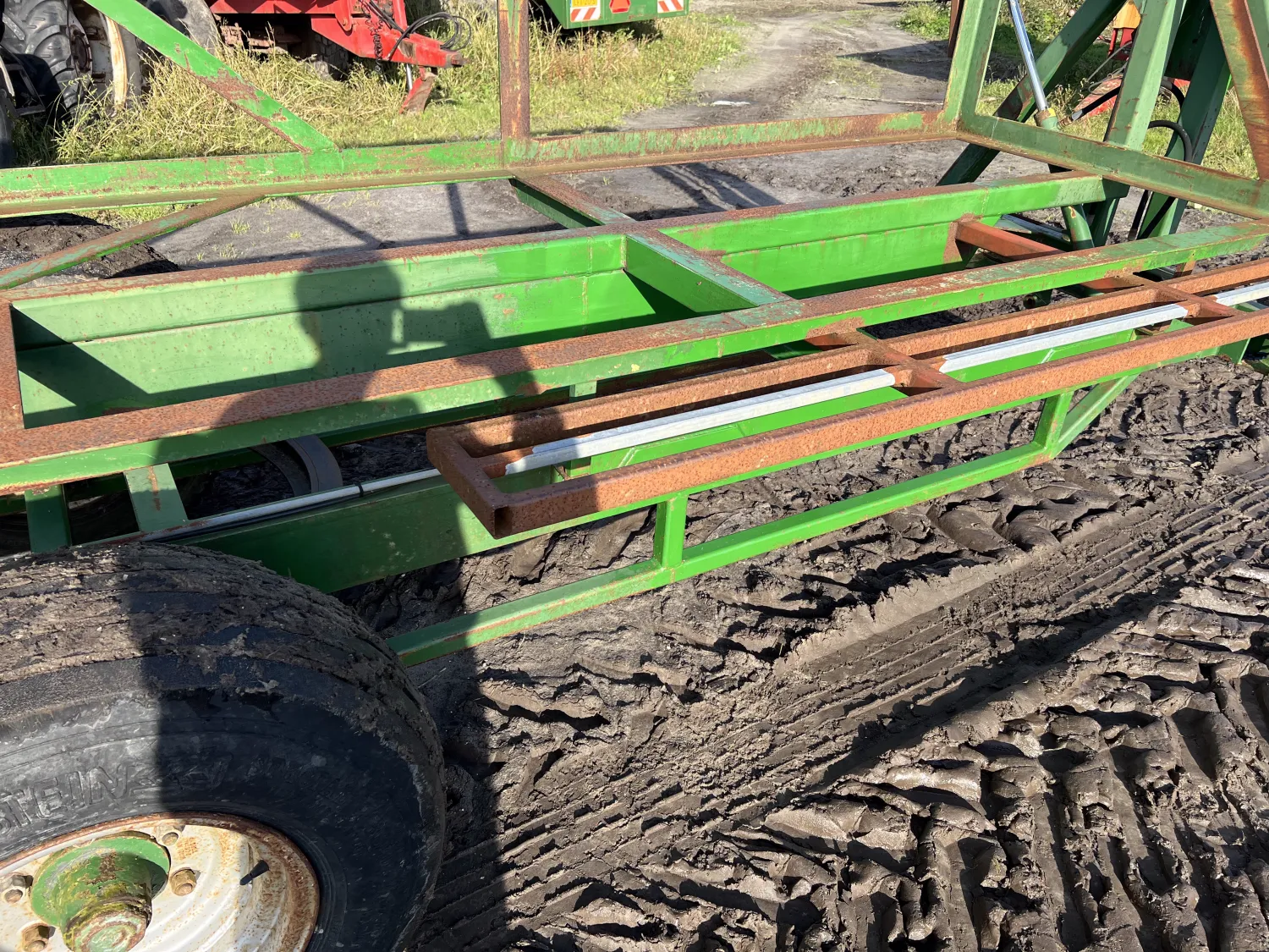 Kistenwagen - 3 breed - Goede staat - €1000