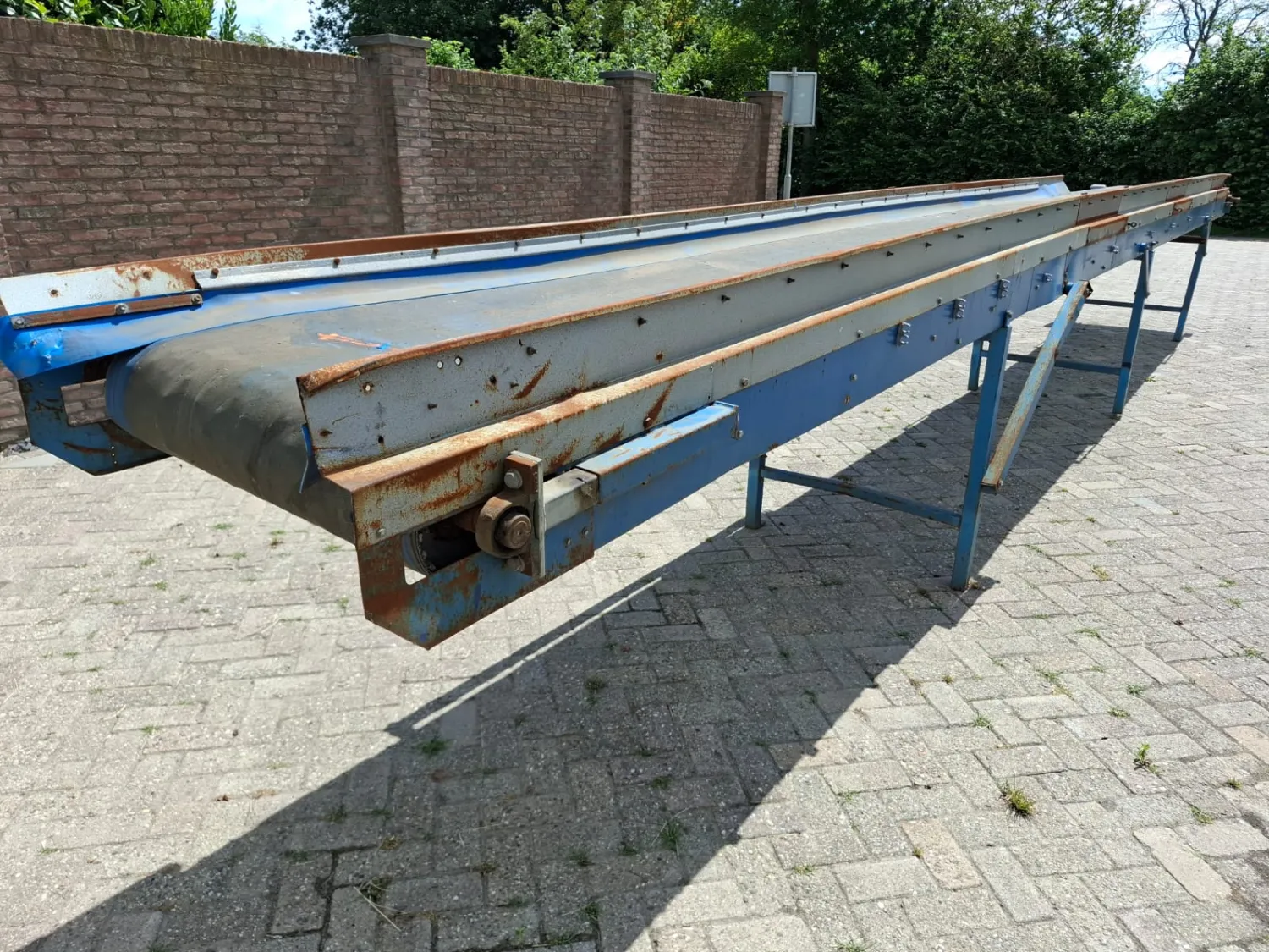 Transportband/doorvoerband -Lengte 910cm -Breedte 80