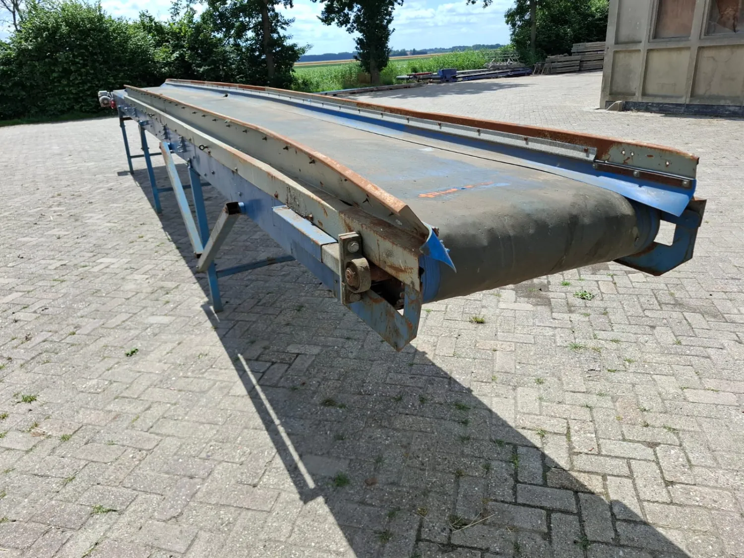 Transportband/doorvoerband -Lengte 910cm -Breedte 80
