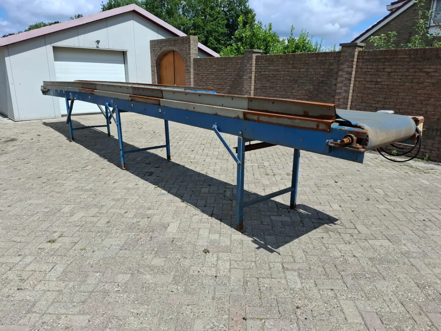 Transportband/doorvoerband -Lengte 910cm -Breedte 80