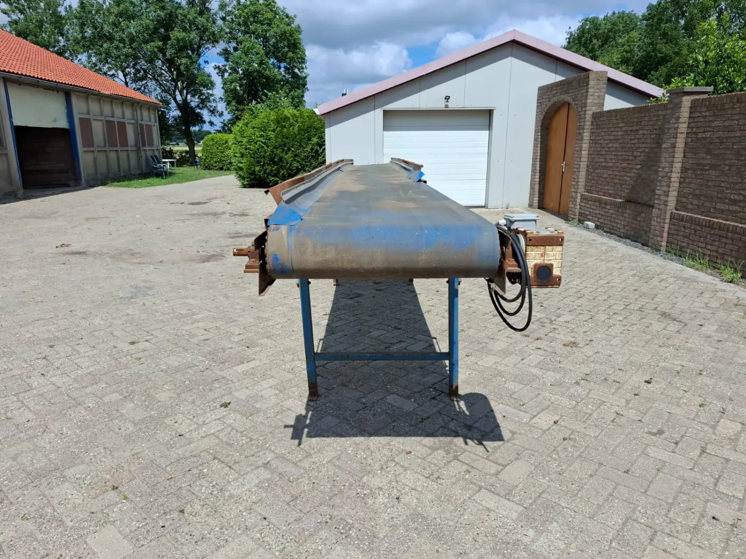 Transportband/doorvoerband -Lengte 910cm -Breedte 80