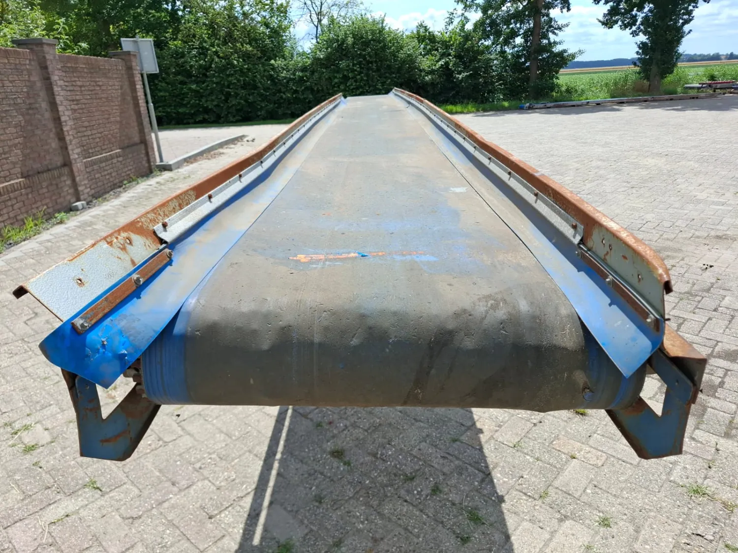Transportband/doorvoerband -Lengte 910cm -Breedte 80