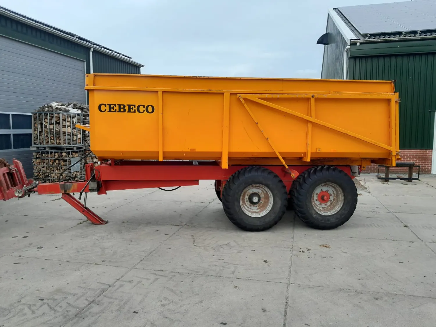 Cebeco CT 105 Kipper - Bouwjaar 1992 - Hydraulisch Geremd
